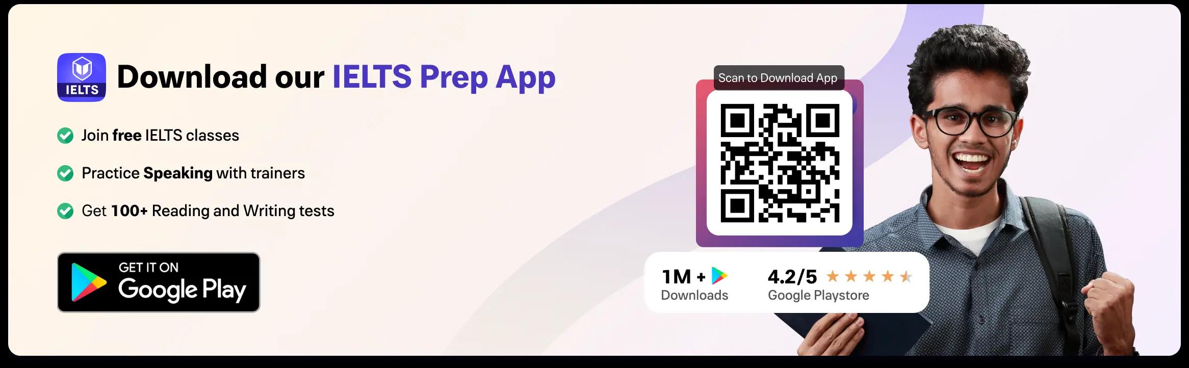 ielts android app banner