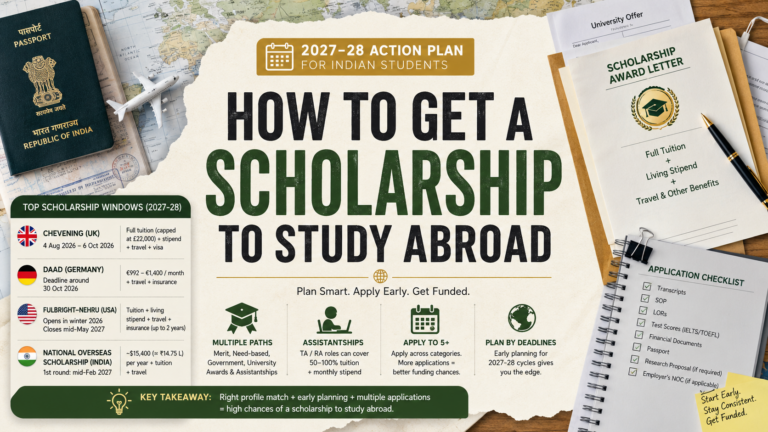 How to Get a Scholarship to Study Abroad