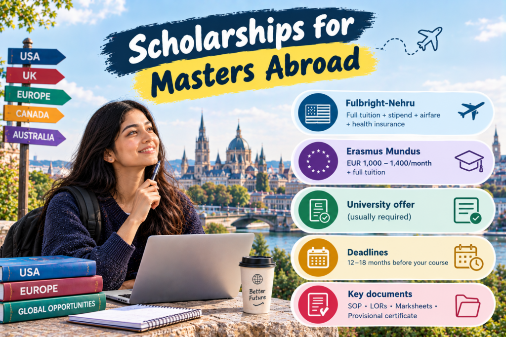 Scholarships for Masters Abroad