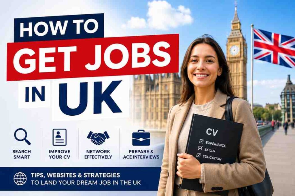 How to get jobs in UK