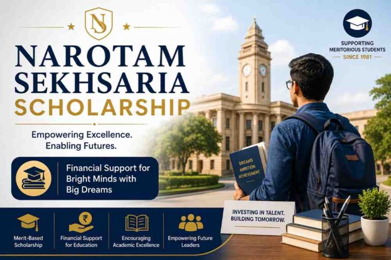 Narotam Sekhsaria Scholarship