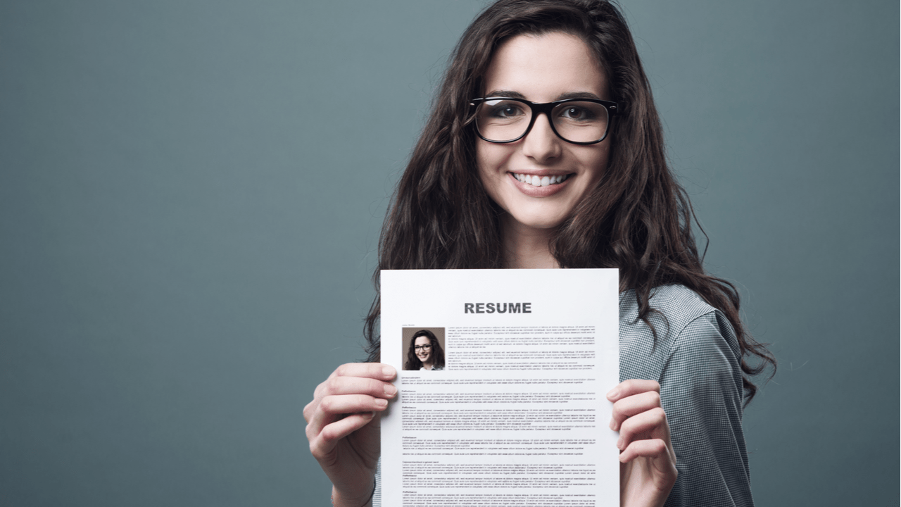 resume format for uk