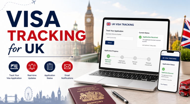Visa tracking for UK