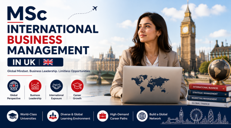 MSc International Business Management in UK