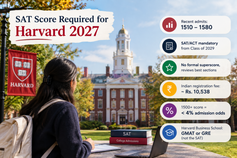 SAT Score Required for Harvard