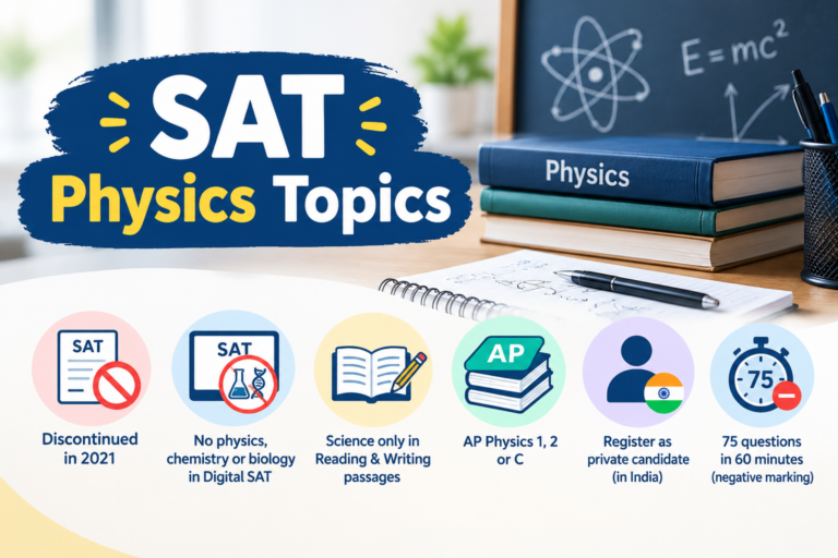 SAT Physics Topics