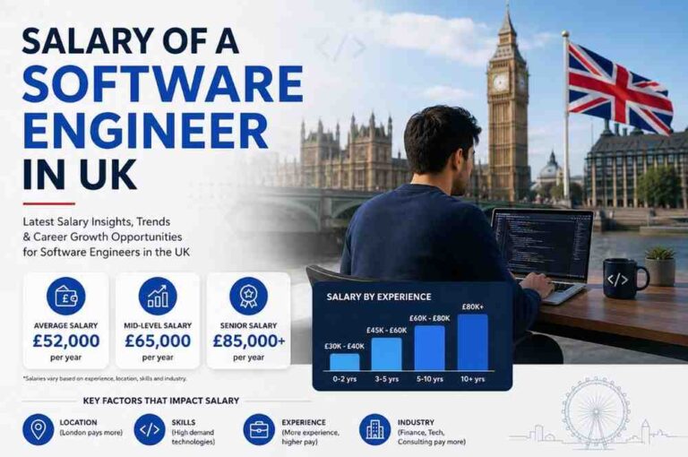 Salary of a software engineer in UK
