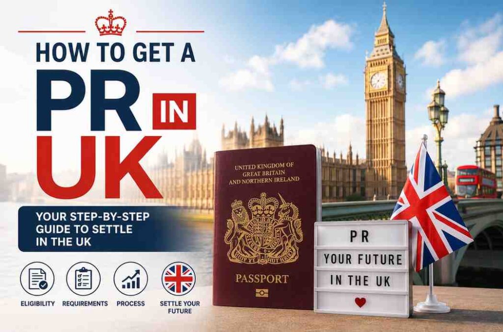 How to get a PR in UK