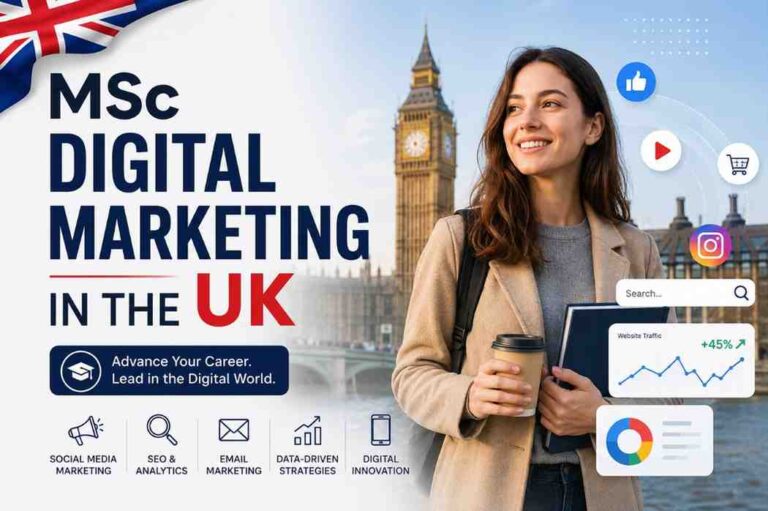 MSc Digital Marketing in the UK