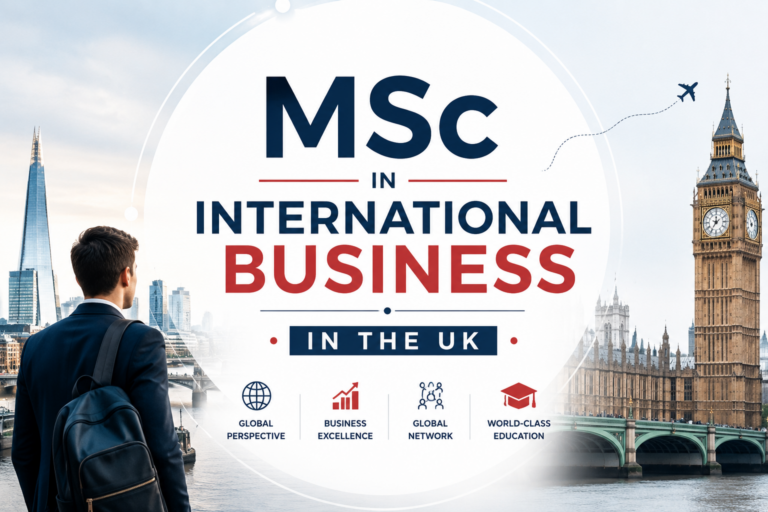 MSc in International Business in the UK