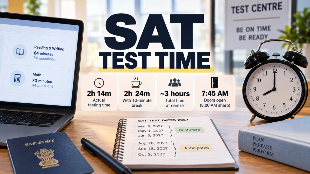 SAT Test Time