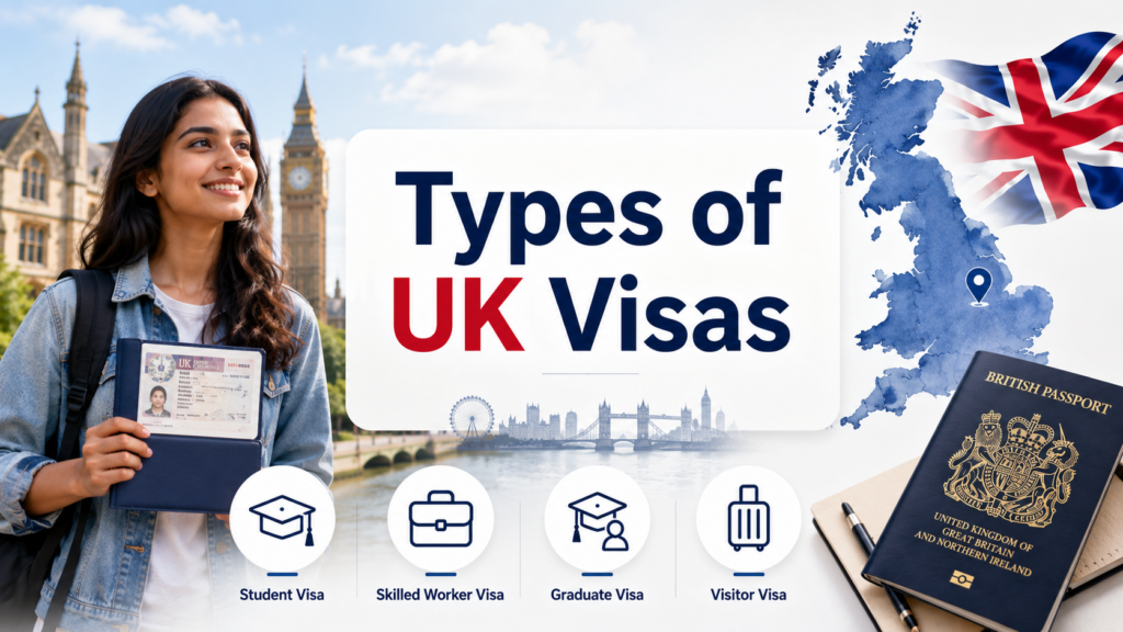 Types of UK Visas
