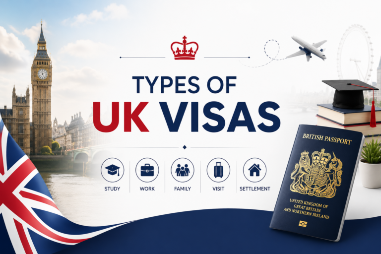 Types of UK Visas