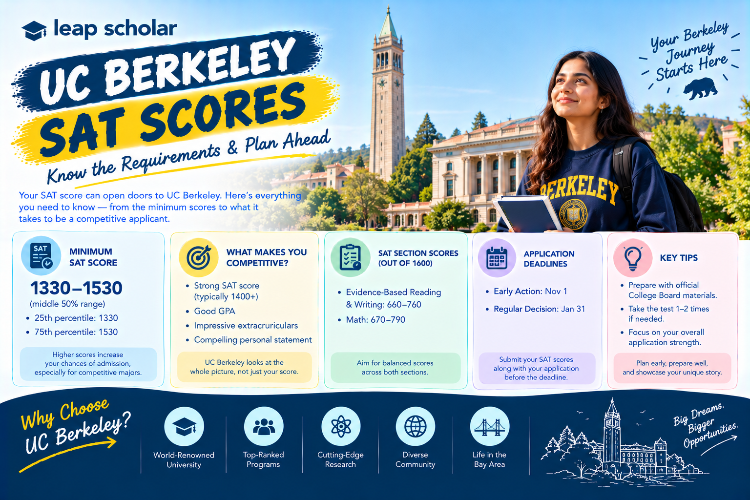 UC Berkeley SAT Scores