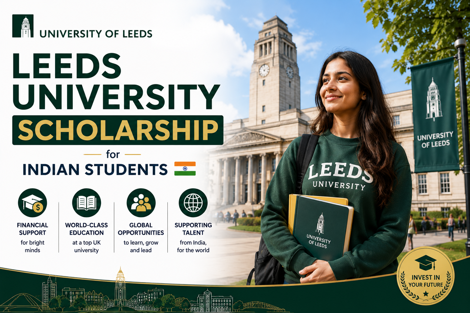 Leeds University Scholarship For Indian Students