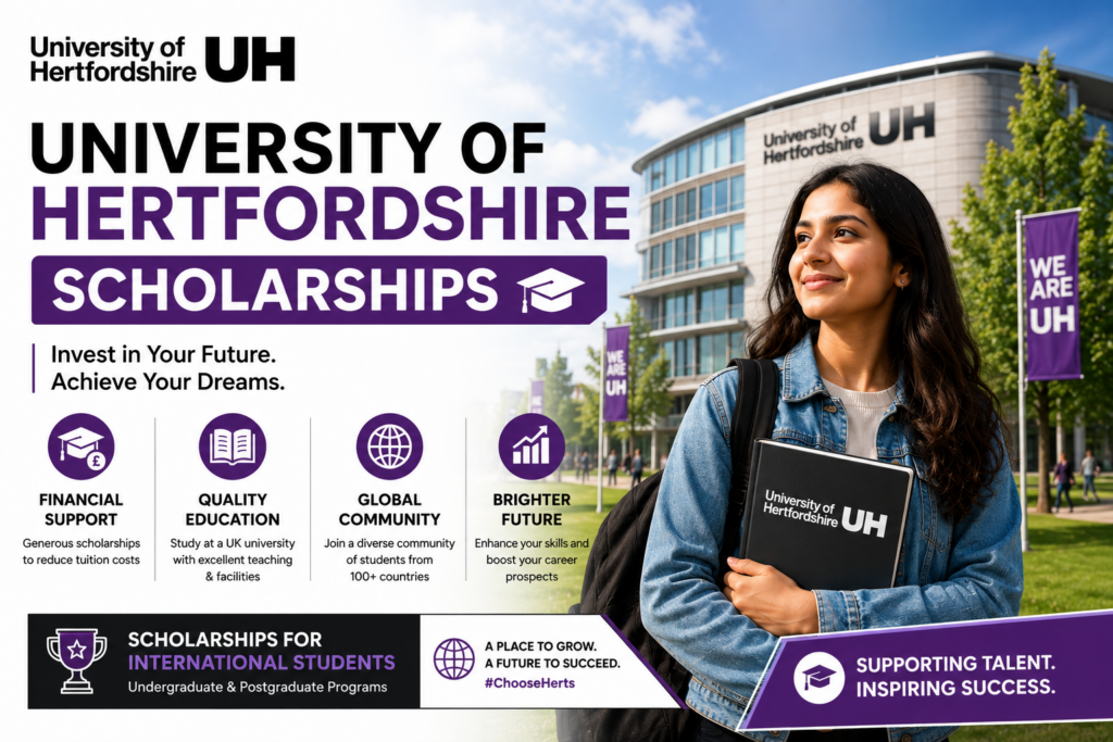 University of Hertfordshire Scholarships