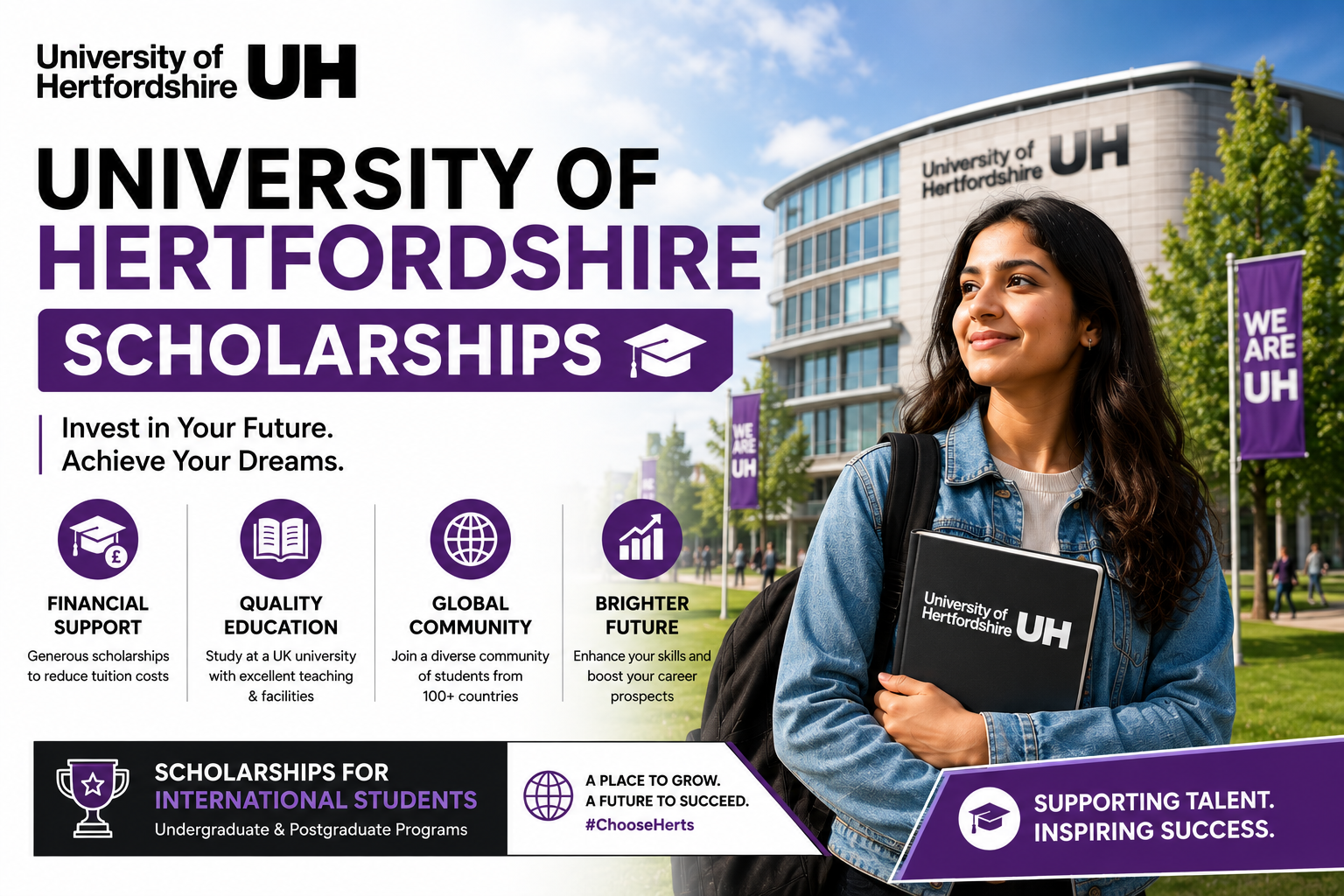University of Hertfordshire Scholarships