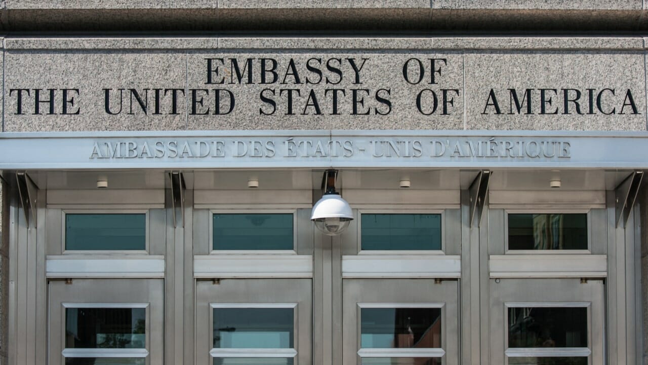 embassy of us in india