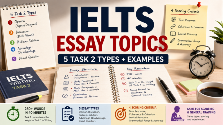 IELTS Essay Topics