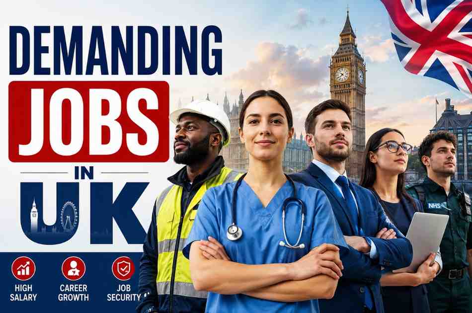 Demanding jobs in UK