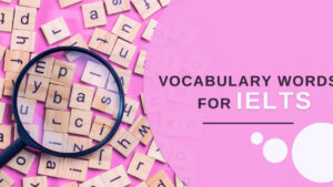 vocabulary for ielts speaking