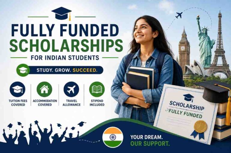 Fully Funded Scholarships for Indian Students