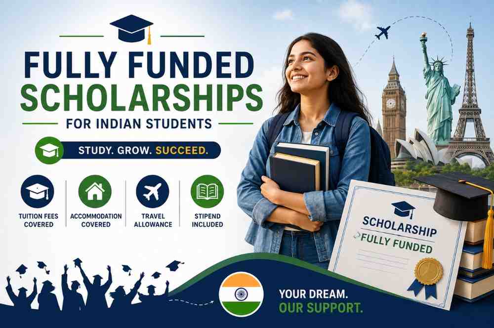 Fully Funded Scholarships for Indian Students