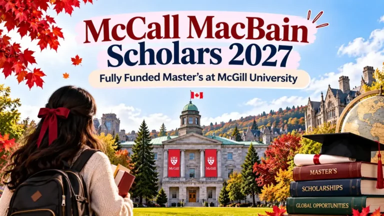 McCall MacBain Scholars