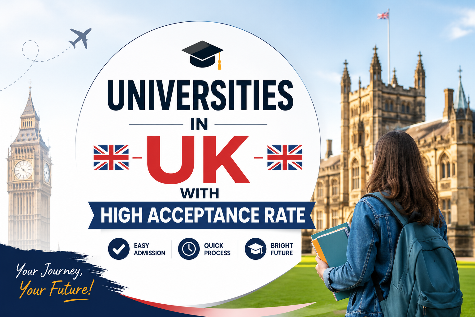 Universities in UK with High Acceptance Rate for Indian Students 2026-27