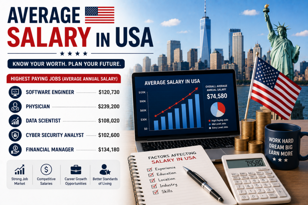 Average Salary in USA