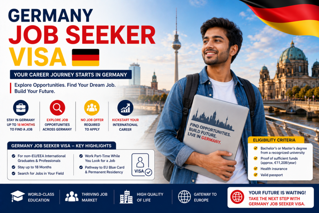Germany Job Seeker Visa 2026: Eligibility, Documents & How to Apply from India