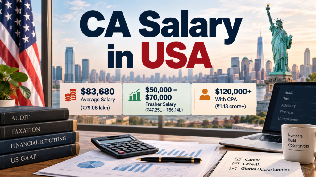 CA Salary in USA