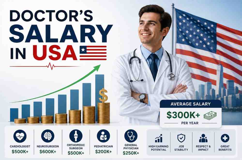 Doctor's Salary in USA