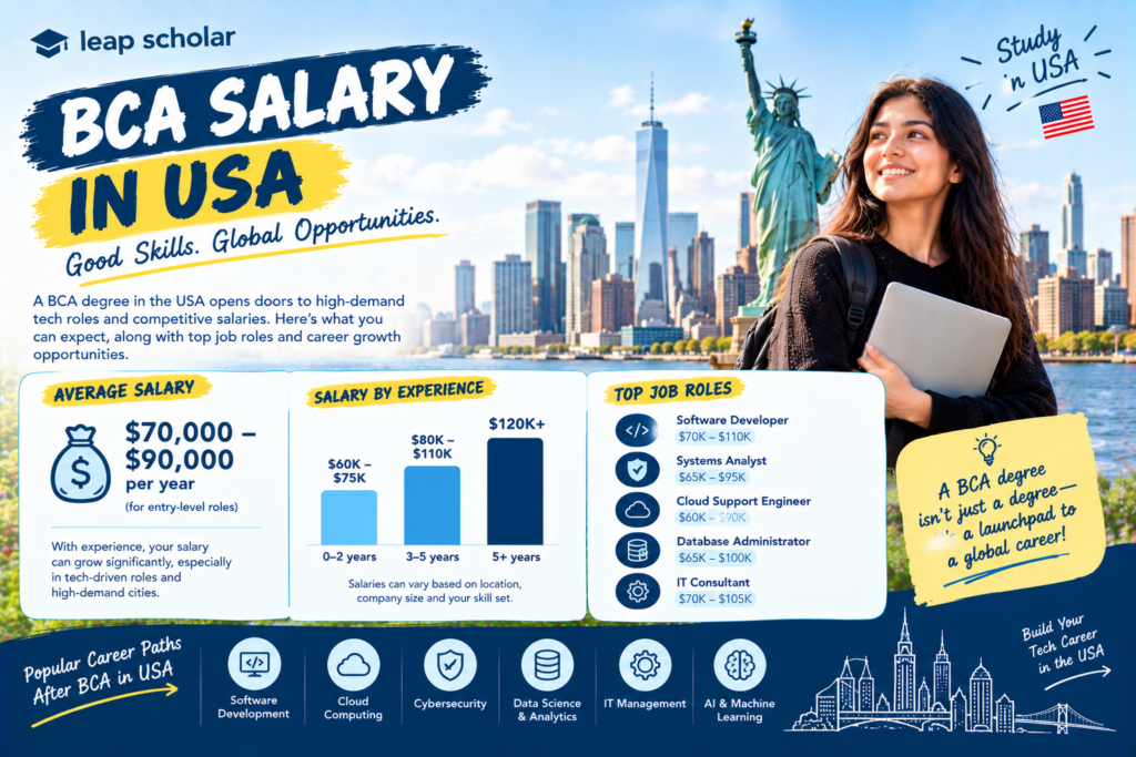 BCA Salary in USA