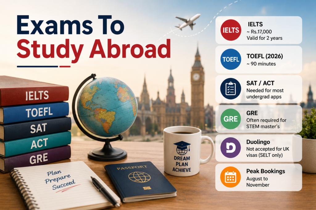 Exams to Study Abroad