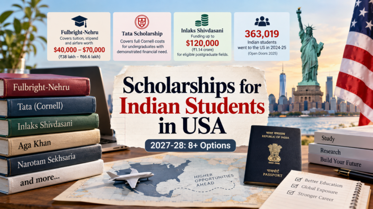Scholarships for Indian Students in USA