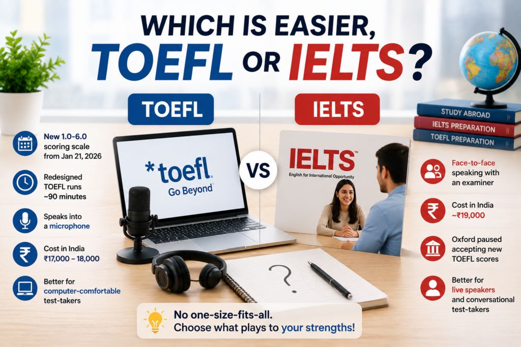 which is easier toefl or ielts