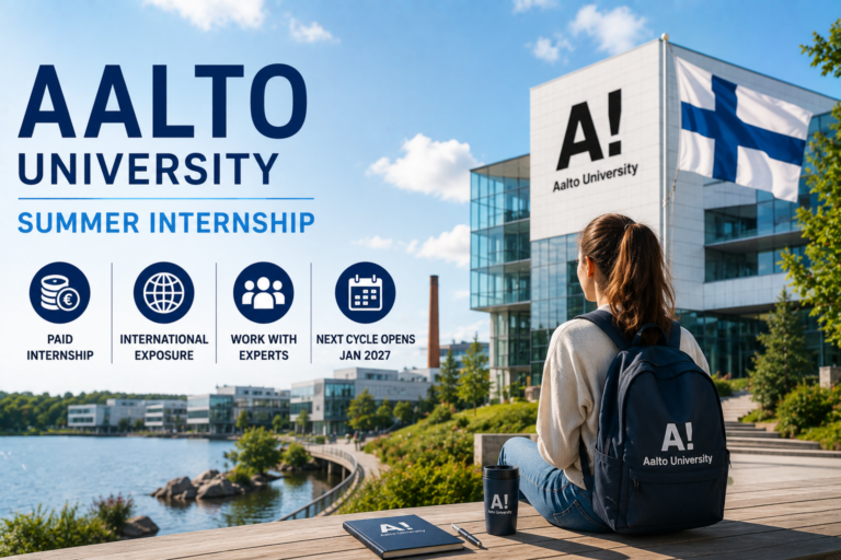 Aalto University Summer Internship