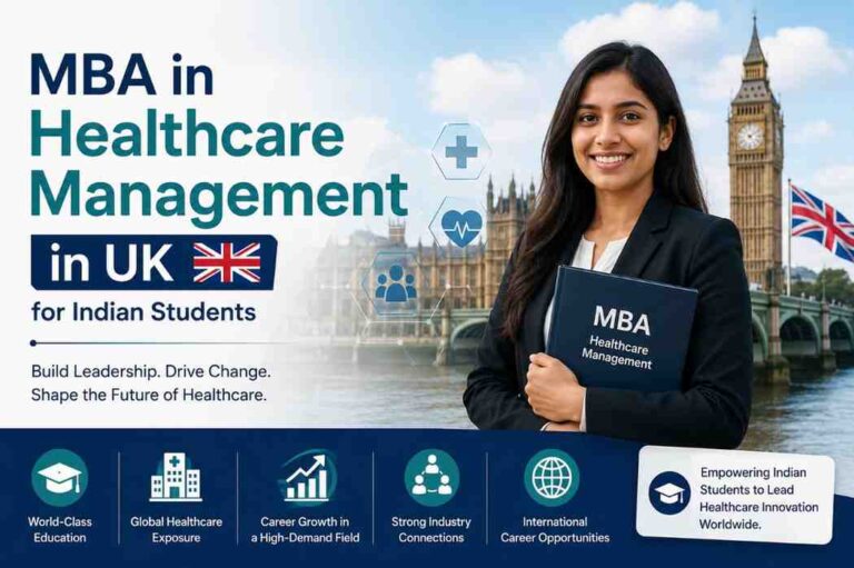MBA in Healthcare Management in UK for Indian Students