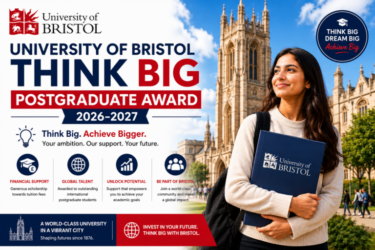 University of Bristol Think Big Postgraduate Award