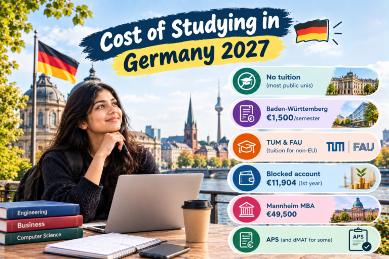 Cost of Studying in Germany