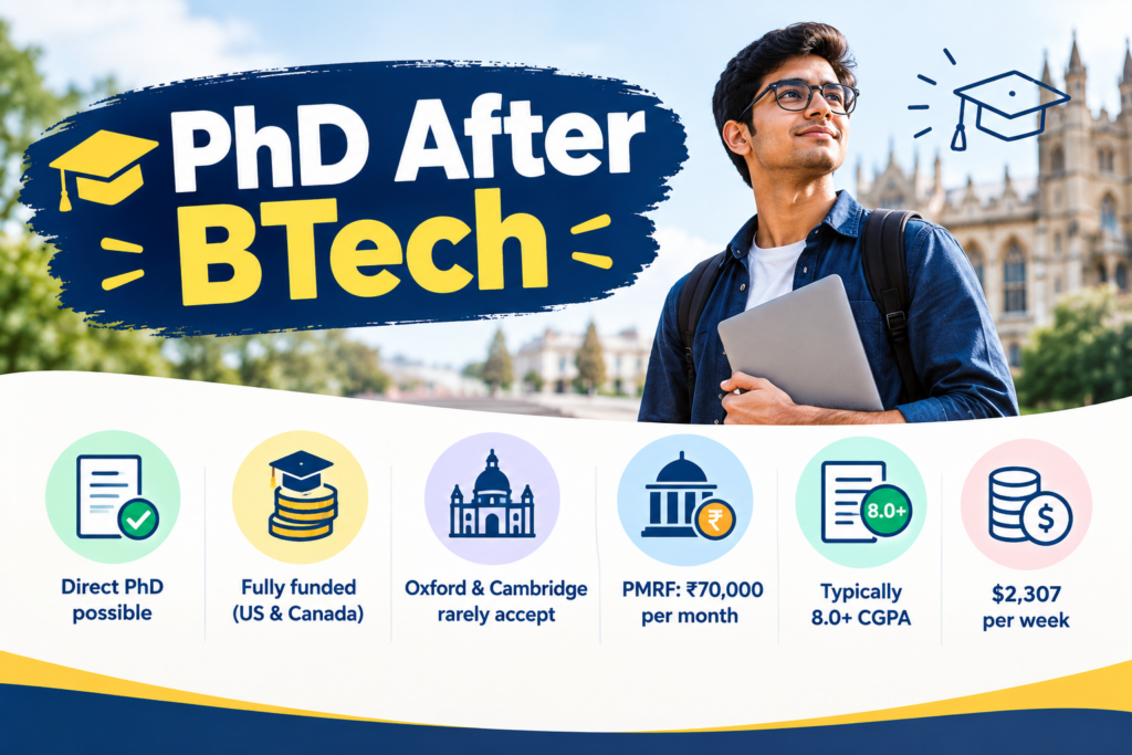 PhD After BTech