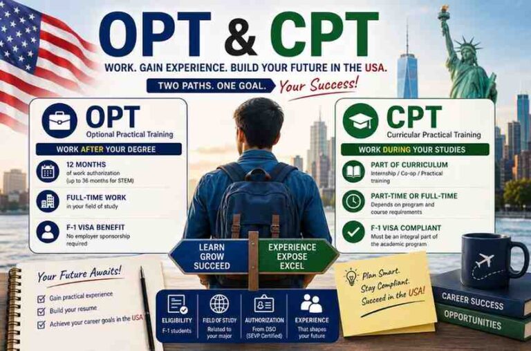 OPT and CPT