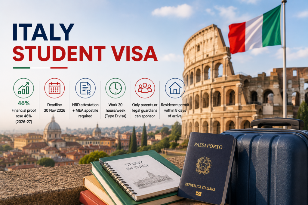 Italy student visa