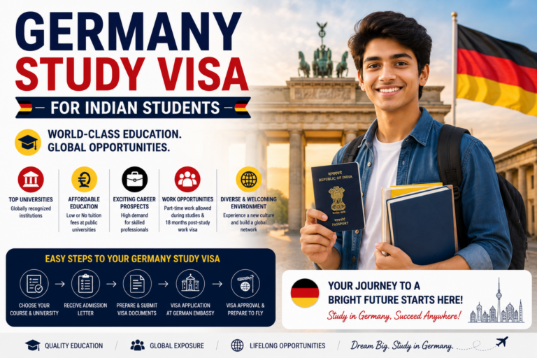 Germany Study Visa for Indian Students