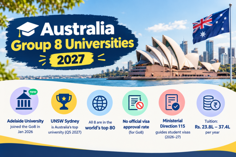 Australia Group 8 Universities
