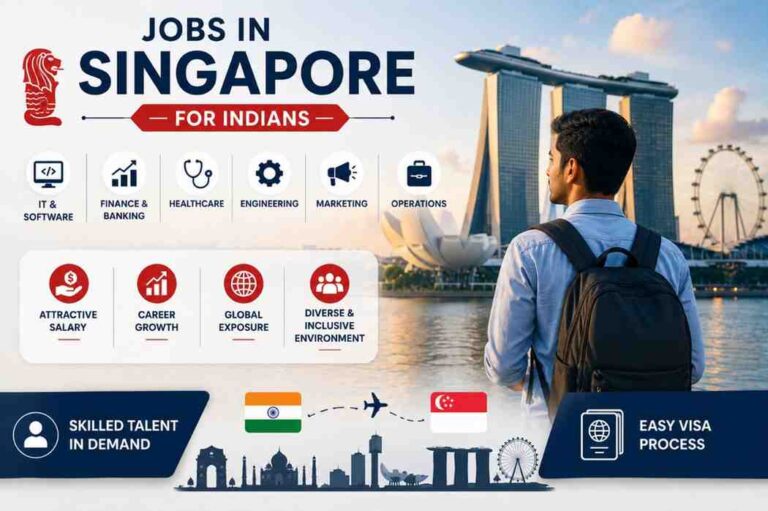 Jobs in Singapore for Indians