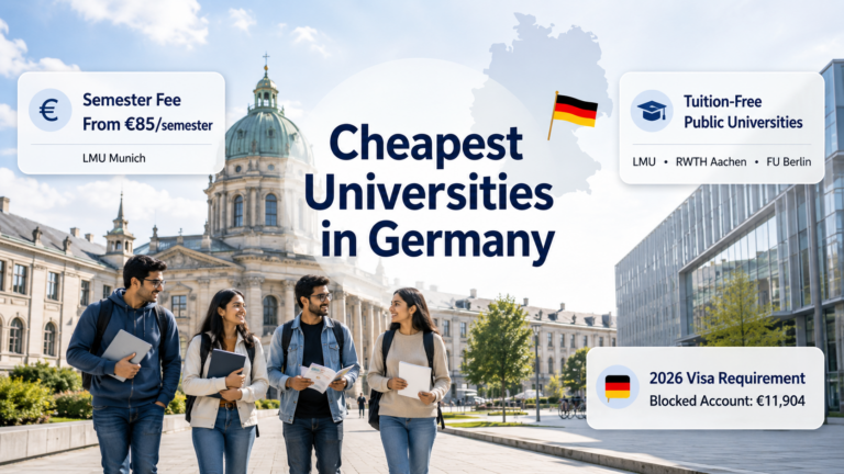Cheapest Universities in Germany