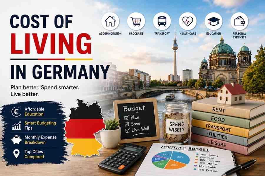 Cost of Living in Germany for Indian Students 2026: Monthly Expenses, City Costs & Blocked Account