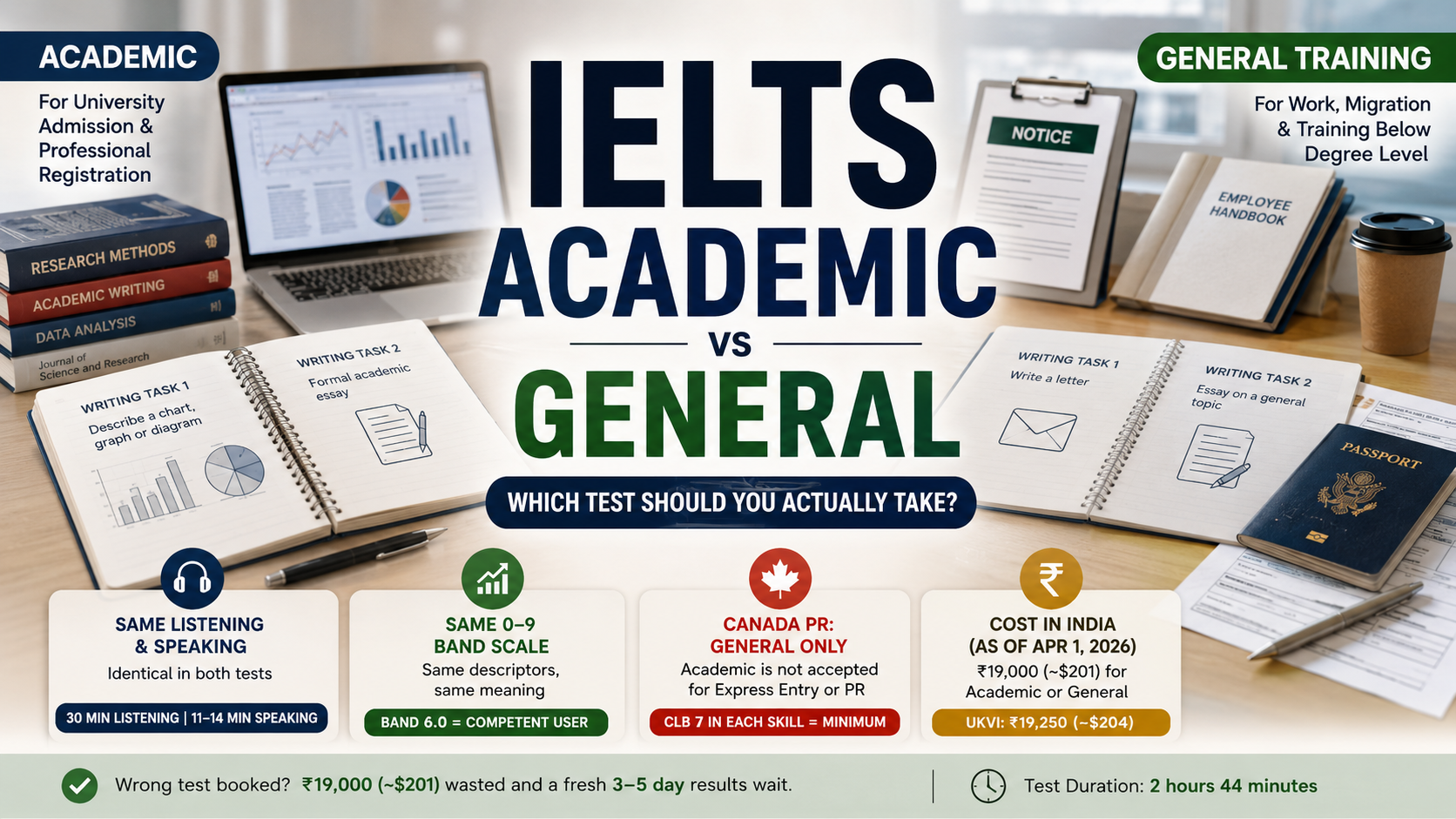 IELTS Academic vs General: Which Test Should You Actually Take?
